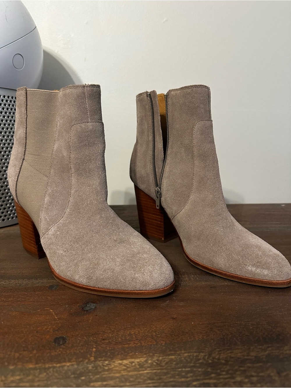 Soludos Emma Suede Ankle Booties